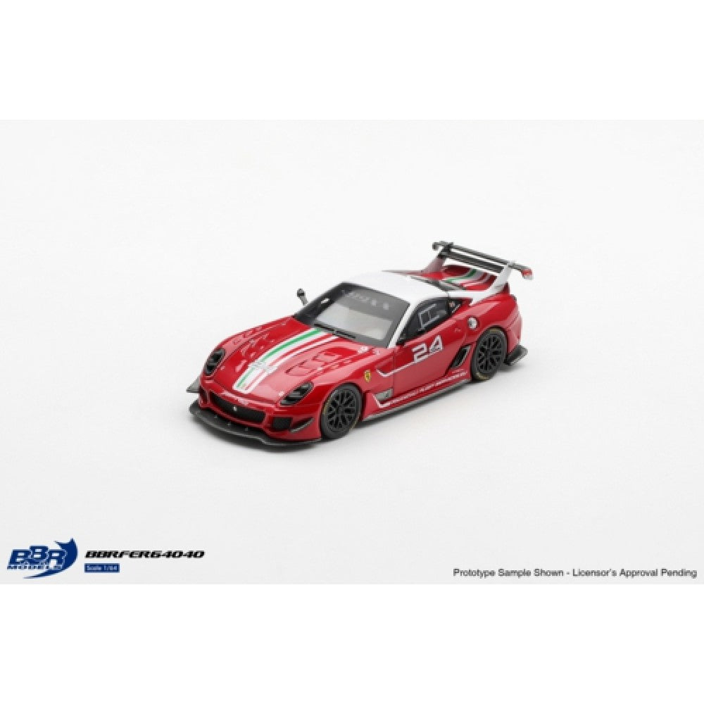 1/64 FERRARI 599XX EVO NO.24 - BBR Models - BBRFER64040