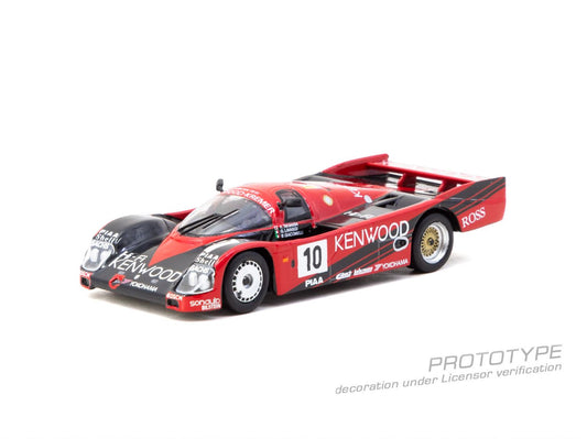 1/64 Porsche 962C Le Mans 1989 #10  - Tarmac - T64S-020-89LM10