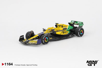 1/64 MCLAREN MCL38 NO.4 LANDO NORRIS 2024 F1 2024 MONACO GP  - MiniGT - MGT011164