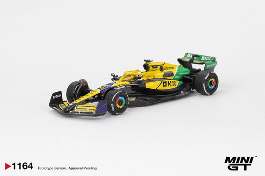 1/64 MCLAREN MCL38 NO.4 LANDO NORRIS 2024 F1 2024 MONACO GP  - MiniGT - MGT011164