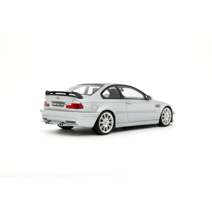 1/18  BMW - 3-SERIES M3 (E46) GTR COUPE 2001 - SILVER - Otto Models - OT1128