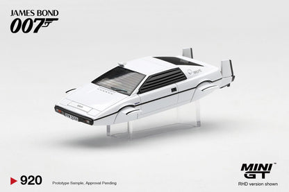 1/64 LOTUS ESPRIT S1 THE SPY WHO LOVED ME SUBMARINE (RHD) ENGLISH BLISTER PACKAGING - MiniGT - MGT00920-007E