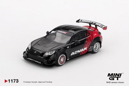 1/64  TOYOTA GR86 LB NATION ADVAN  - MiniGT - MGT011173