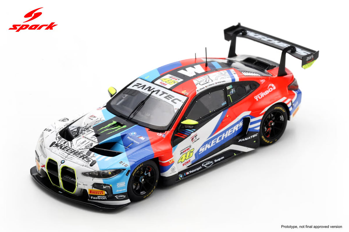 1/64 2024 BMW M4 GT3 #46 TEAM WRT R.Marciello/M.Martin/V.Rossi 24H Spa - Spark - spa64S269 *** Pre Order ***
