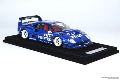 1:18 LBWK F40 Blue Tokyo Auto Salon 2024 - INNO 18 - IN18-LBWKF40-TAS24