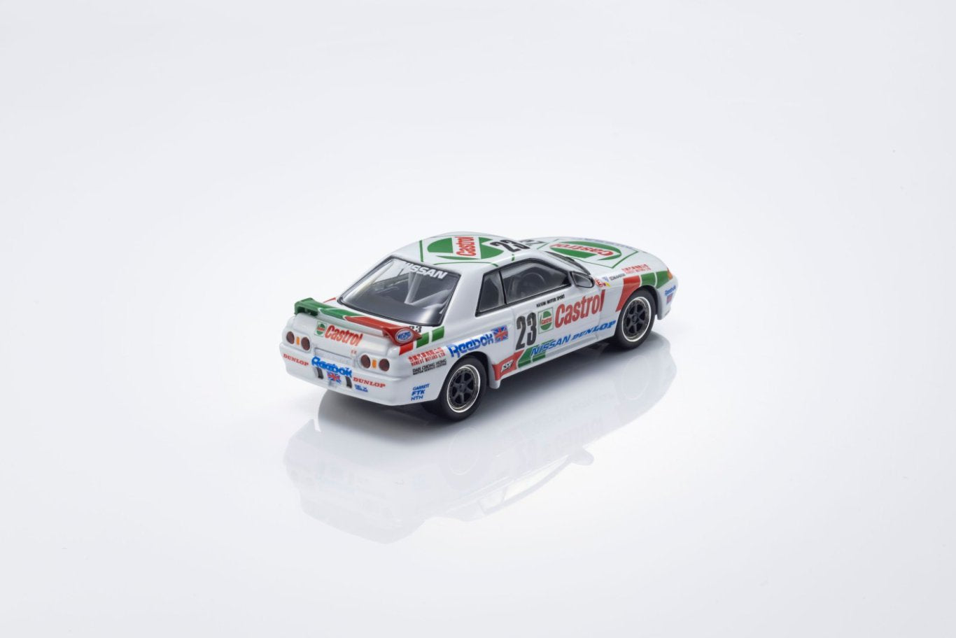 1/64 Castrol Skyline GT-R(R32) Gr.A 1990 #23  with LED  - Kyosho - 07012LC