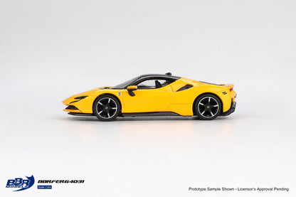 1:64 FERRARI SF90 GIALLO MODENA - BBR Models - BBRFER64031