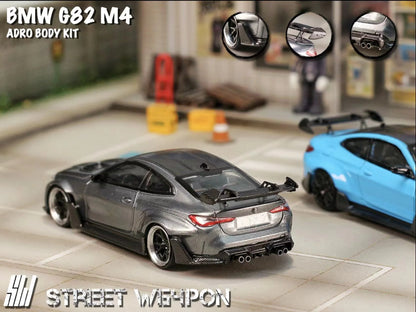 1/64 BMW G82 M4 ADRO BODY KIT Widebody (2 Colours)  - Street Weapon.