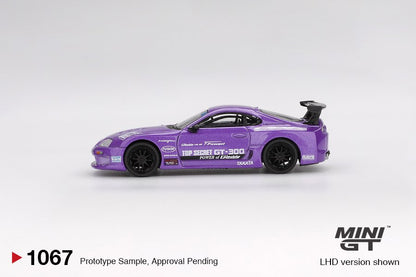 1/64 TOYOTA SUPRA (A80) TOP SECRET GT-300 TOP SECRET PURPLE (RHD) - MGT01067-R