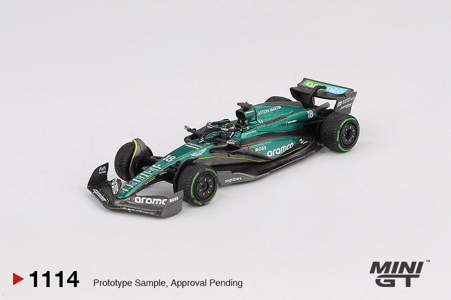 1/64 ASTON MARTIN AMR24 NO.18 LANCE STROLL 2024 F1 2024 CANADIAN GP - MGT01114