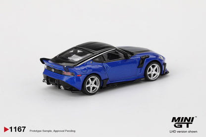 1/64 NISSAN Z VEILSIDE FFZ400 SEIRAN BLUE  - MiniGT - MGT011167