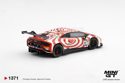 1/64  Lamborghini Huracan GT3 EVO2 #93 Wall Racing 2025 Bathurst 12 hrs  - Mini GT - MGT01371