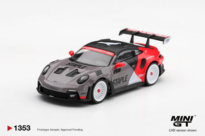 1/64  PORSCHE 911 GT3 RS STABLE X INOZETEK - Mini GT - MGT01353  ***Pre Order***