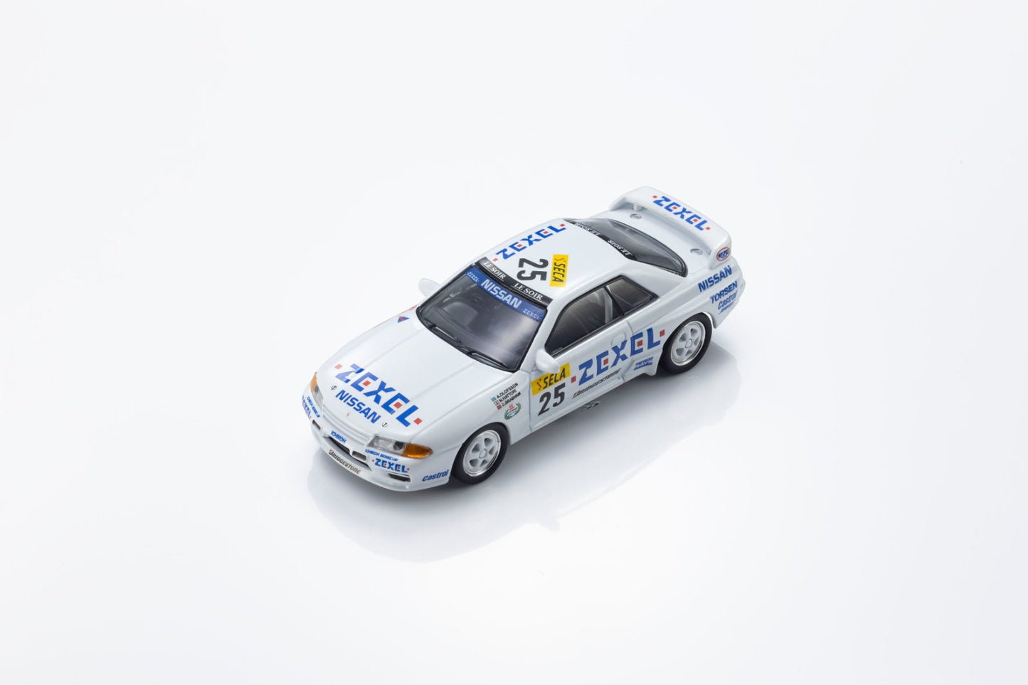 1/64 ZEXEL SKYLINE GT-R (R32) #25  - Kyosho - 07012LE