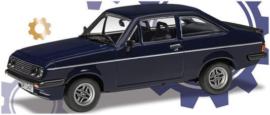 1/43 - Ford Escort Mk2 RS2000 Midnight Blue (Richard Hammond's The Smallest Cog) - Corgi Vanguards - VA14909