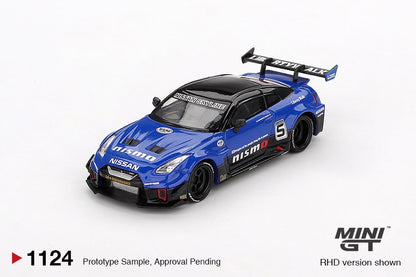 1/64 LB-Silhouette WORKS GT NISSAN 35GT-RR Ver.2 Blue - MGT01124