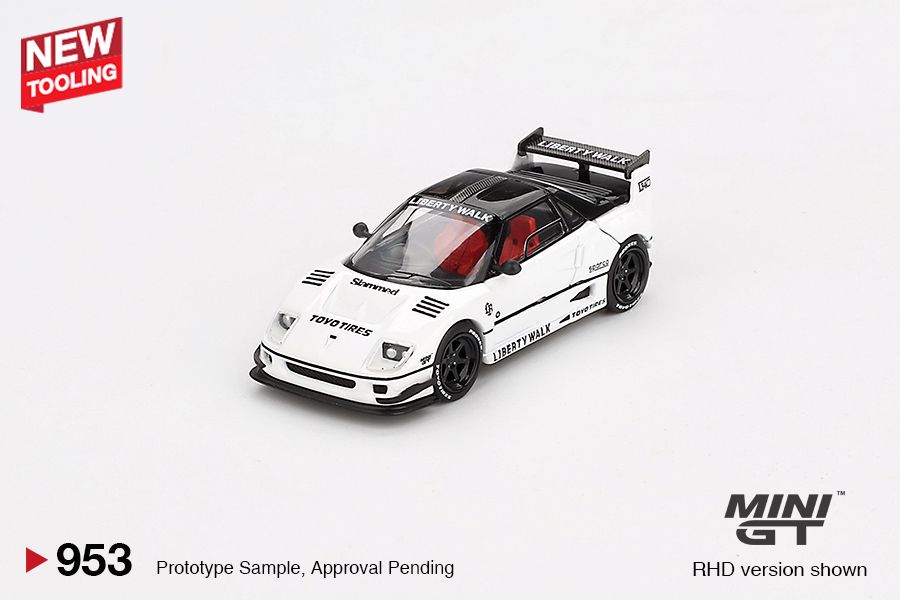 1/64 MAZDA AZ-1 LIBERTY WALK LB40 WHITE 2024 TOKYO AUTO SALON (RHD) BLISTER PACKAGING NEW TOOLING - MGT00953-BL