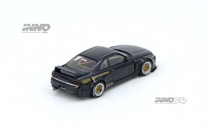 1/64 PANDEM GT-R (BCNR33) Black - Inno64 - IN64-R33P-BLA