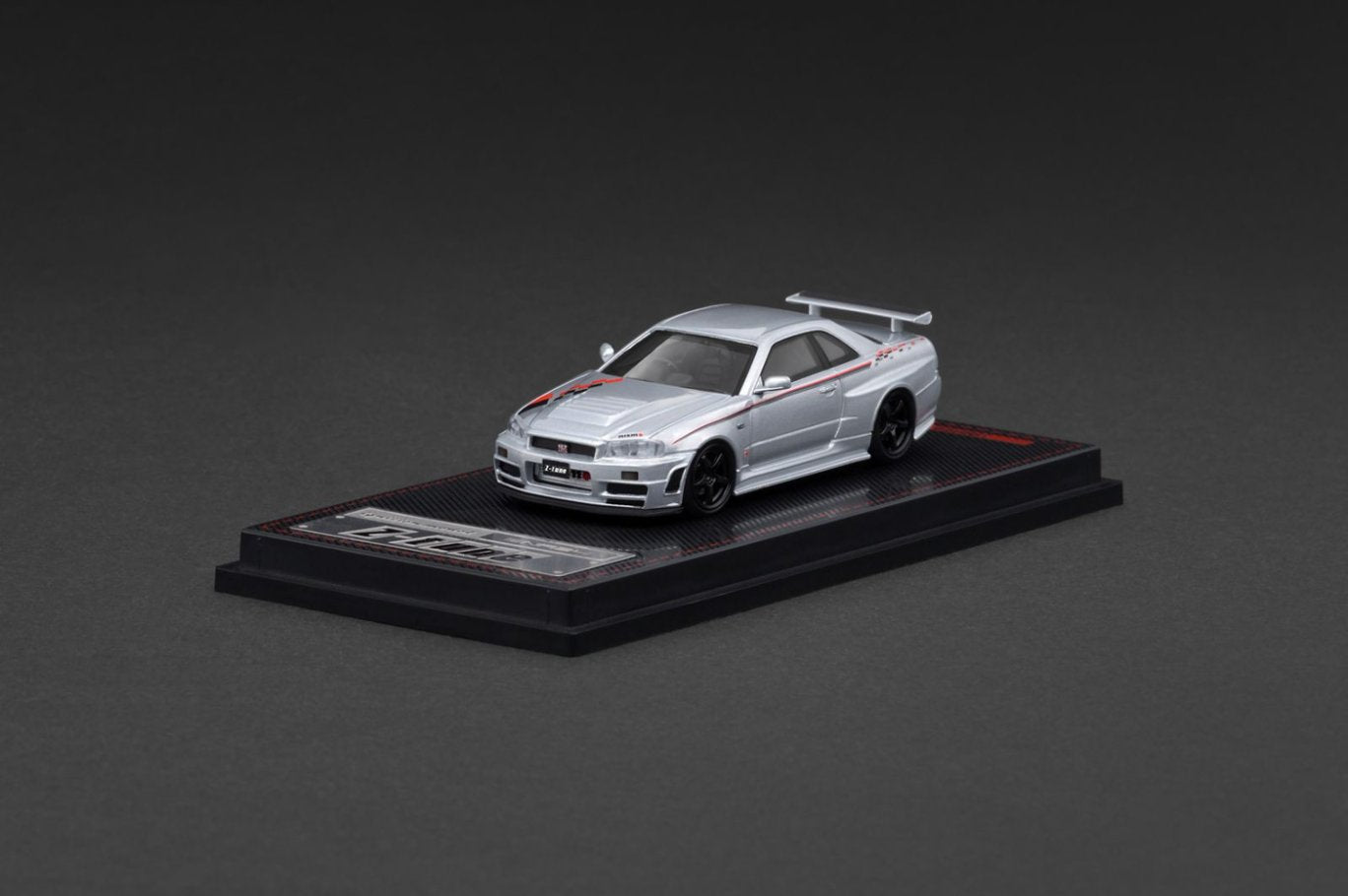 1/64 Nismo R34 GT-R Z-tune Silver - Ignition Models - IG3840