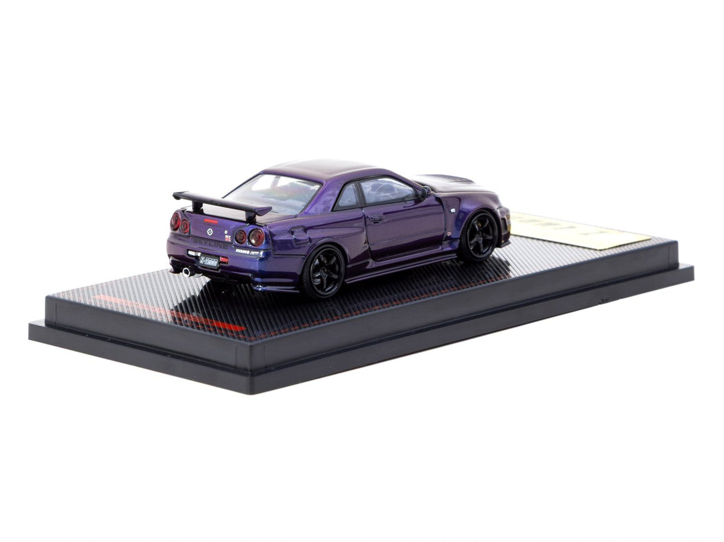 1/64 Nismo R34 GT-R Z-tune, purple metallic - Ignition Models/Tarmac - IG3839