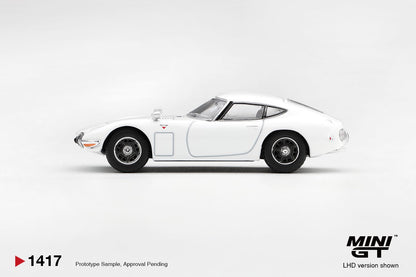 1/64 TOYOTA 2000GT PEGASUS WHITE  - Mini GT - MGT01417  ***Pre Order***