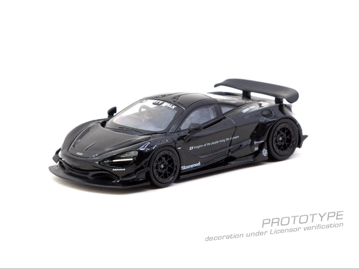 1/64 LB-WORKS 720S Black - Tarmac Models - T64-106-BK
