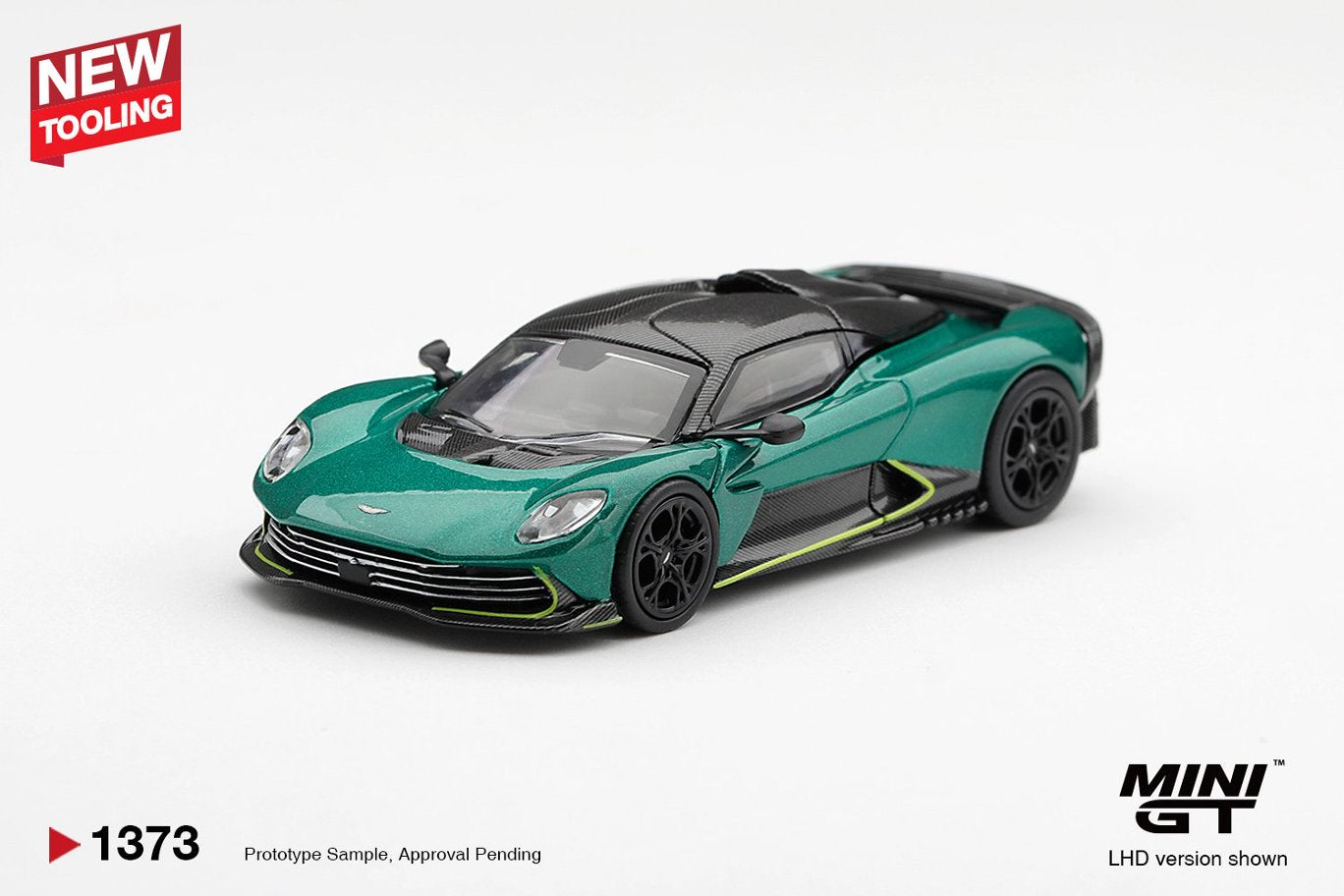 1/64 Aston Martin Valhalla Podium Green - Mini GT - MGT01373