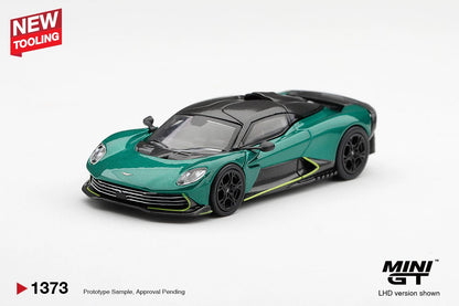 1/64 Aston Martin Valhalla Podium Green - Mini GT - MGT01373