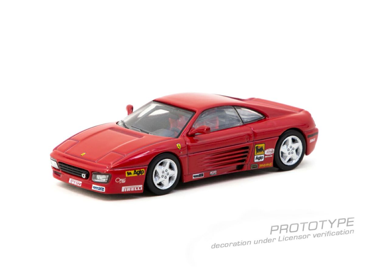 1/64 Ferrari 348 Challenge  Presentation  - Tarmac - T64-082-PRE