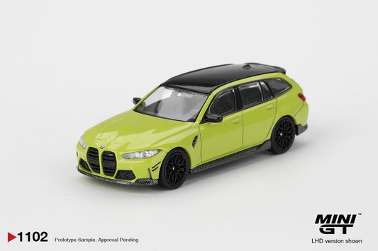 1/64 BMW M3 M PERFORMANCE TOURING SAO PAULO YELLOW  - MiniGT - MGT011102