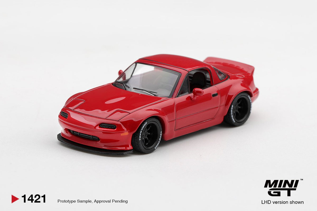 1/64 MAZDA MX-5 (NA) PANDEM CLASSIC RED (RHD) - Mini GT - MGT01421  ***Pre Order***