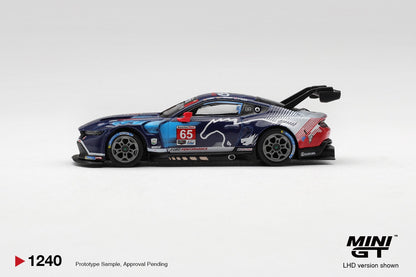 1/64 FORD MUSTANG GT3 NO.65 FORD MULTIMATIC MOTORSPORTS 2025 IMSA DAYTONA 24 HRS WINNER - Mini GT - MGT01240