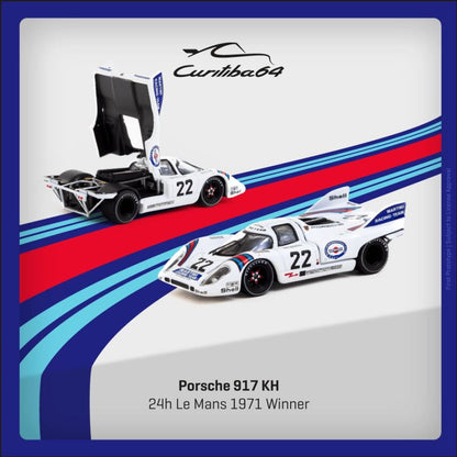 1/64 PORSCHE 917 KH 24H LE MANS 1971 WINNER NO.22  - Tarmac - TCTCWB64002LMW2