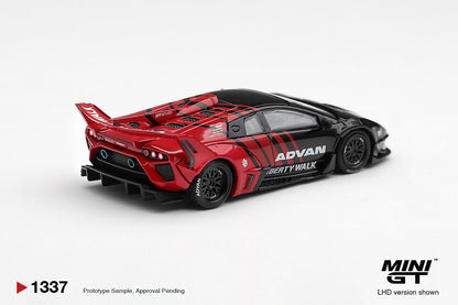 1/64  LAMBORGHINI LB-SILHOUETTE WORKS MURCIELAGO GT EVO ADVAN - Mini GT - MGT01337