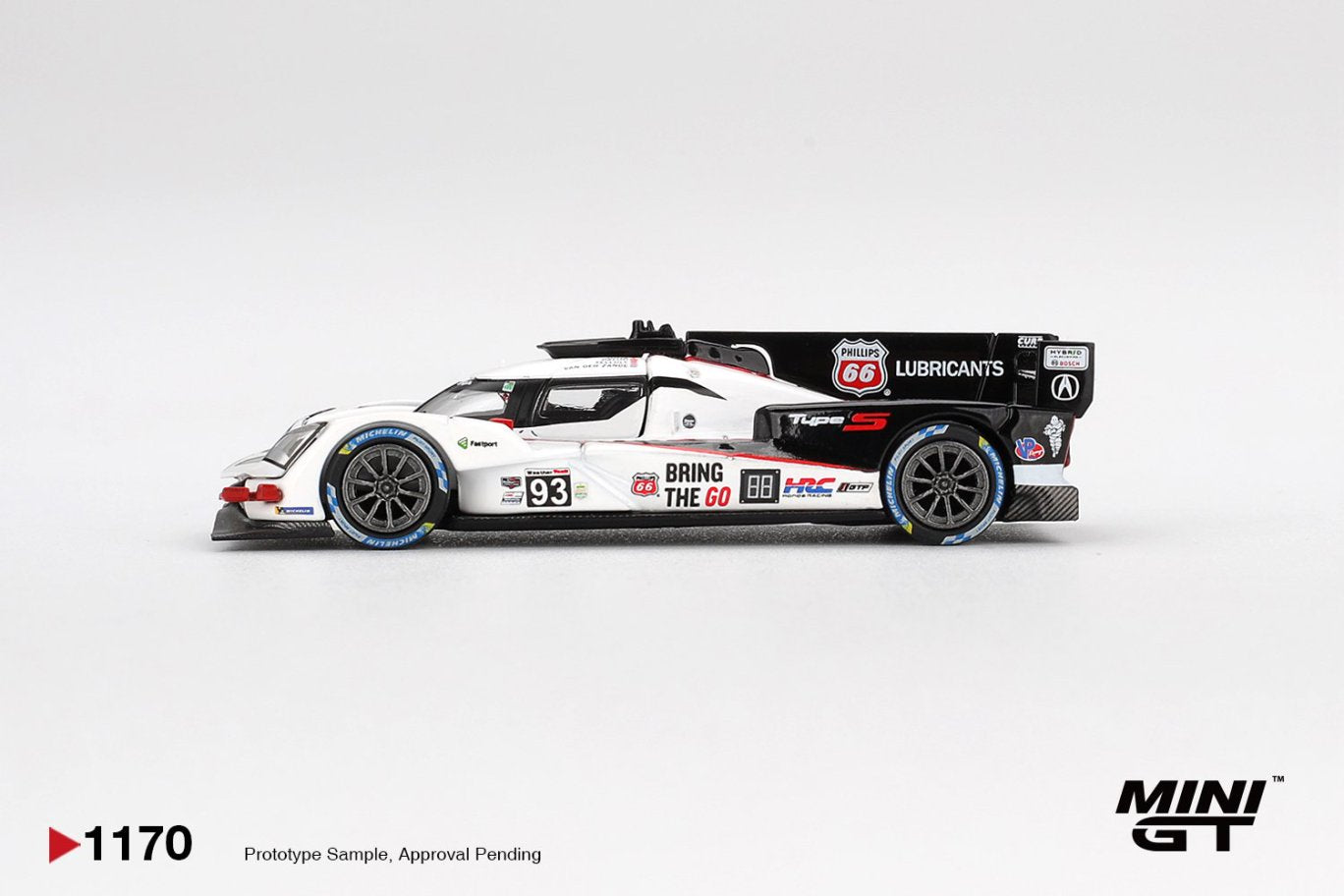 1/64 ACURA ARX-06 GTP NO.93 ACURA MEYER SHANK RACING 2025 IMSA DAYTONA 24 HRS  - MiniGT - MGT011170