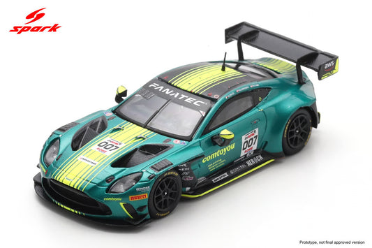1/64 - Aston Martin Vantage AMR GT3 EVO #007 Comtoyou Racing Winner 24H Spa 2024 - Spark - SPA 64SPA2024