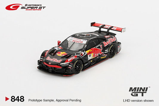 1/64 Honda NSX-GT "Type S" GT500 #16 "Red Bull MOTUL MUGEN NSX-GT" TEAM Red Bull MUGEN 2022 SUPER GT SERIES - MGT00848-BL