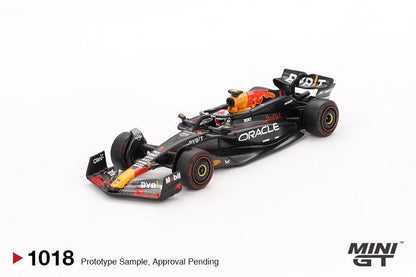 1/64 ORACLE RED BULL RACING RB20 NO.1 MAX VERSTAPPEN 2024 F1 2024 BAHRAIN GP WINNER - MGT01018-BL