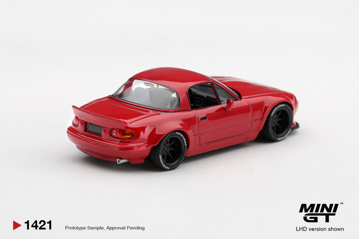1/64 MAZDA MX-5 (NA) PANDEM CLASSIC RED (RHD) - Mini GT - MGT01421  ***Pre Order***