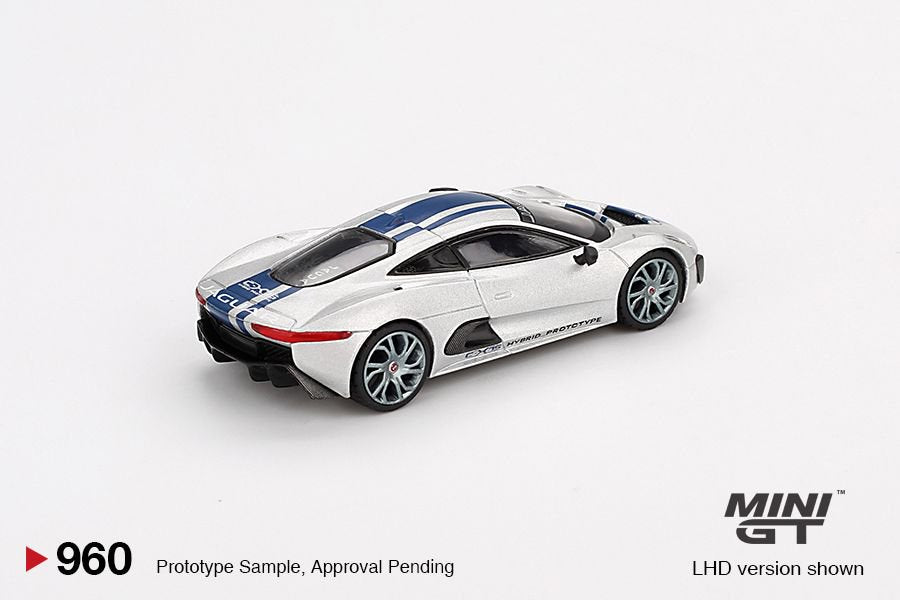 1/64 JAGUAR C-X75 SILVER (LHD) BLISTER PACKAGING - MGT00960-BL