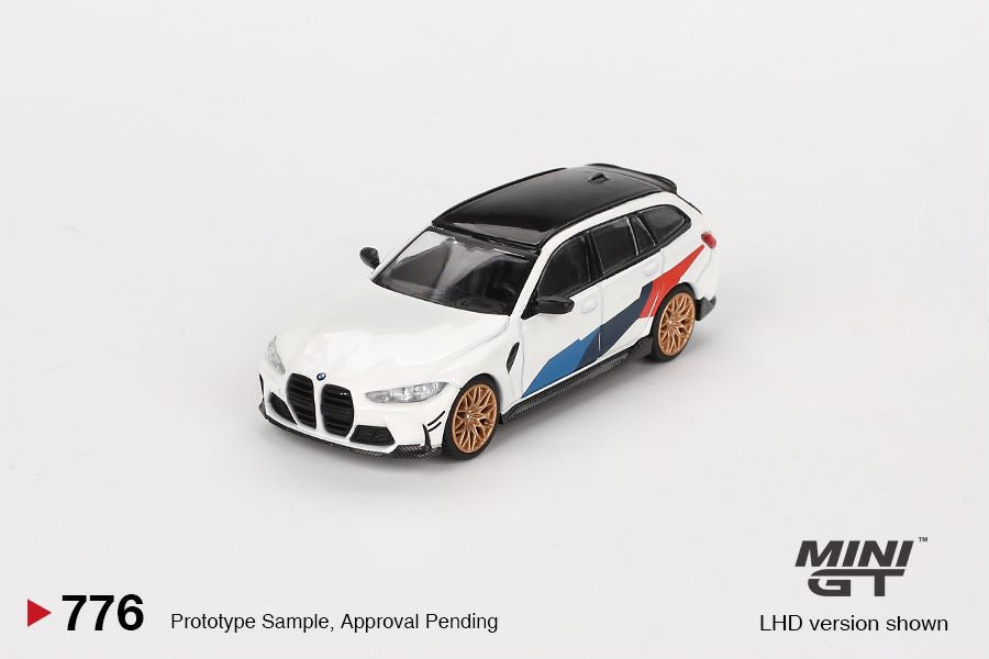 1/64 BMW M3 M PERFORMANCE TOURING ALPINE WHITE (RHD) - MGT00776-R