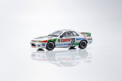 1/64 Castrol Skyline GT-R(R32) Gr.A 1990 #23  with LED  - Kyosho - 07012LC