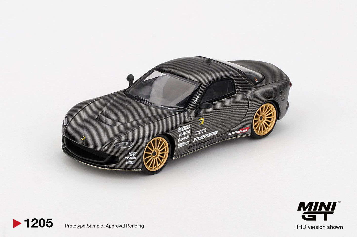 1/64 - MAZDA RX-7 RE-AMEMIYA MATSUKIYO KOKU 3 ROTOR NA-7 TAS 2025 BEST TUNED CAR AWARD (RHD) - MiniGT - MGT01205