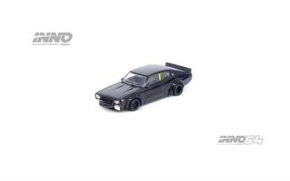 1/64 NISSAN SKYLINE 2000 GT-R (KPGC110) "KENMERI" Black  - IN64-KPGC110LB-BLA