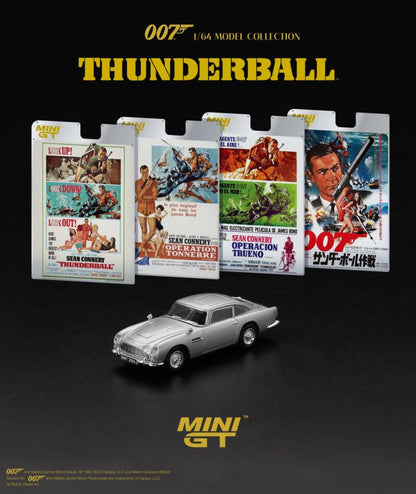 1/64 - Aston Martin DB5 “Thunderball” / English Blister Packaging China Edition - MGT00901-007ECH