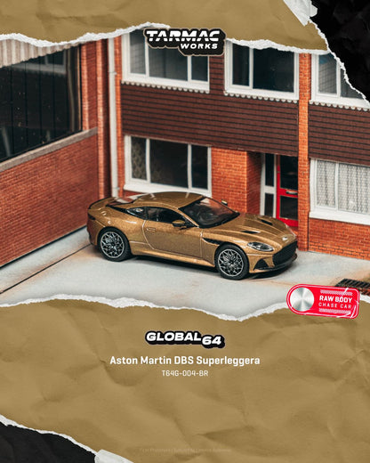 1/64 Aston Martin DBS Superleggera Brown Metallic - Tarmac Models - T64G-004-BR