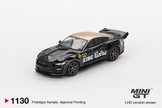 1/64 SHELBY GT500 DRAGON SNAKE CONCEPT BLACK/GOLD - MGT01130