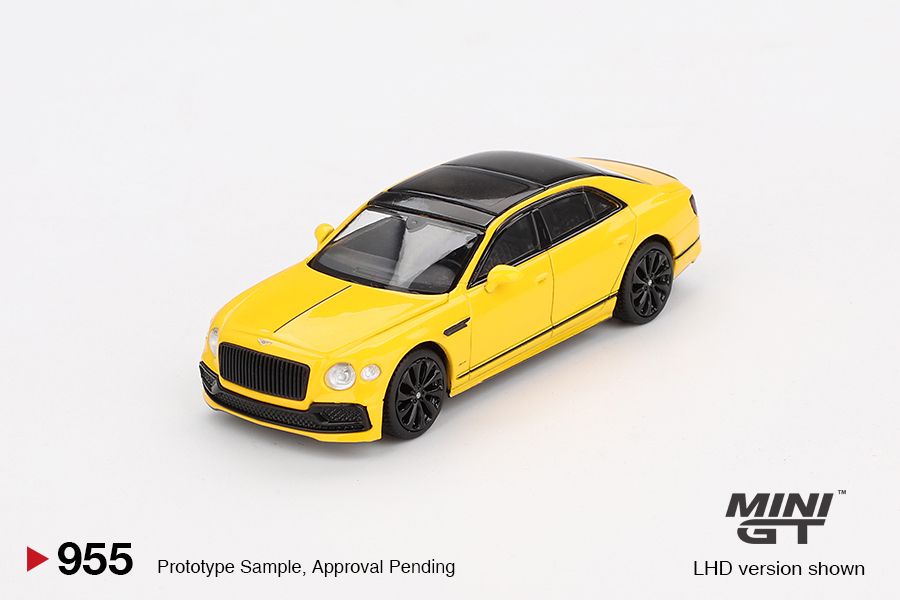 1/64 BENTLEY FLYING SPUR MONACO YELLOW (LHD) BLISTER PACKAGING - MGT00955-BL