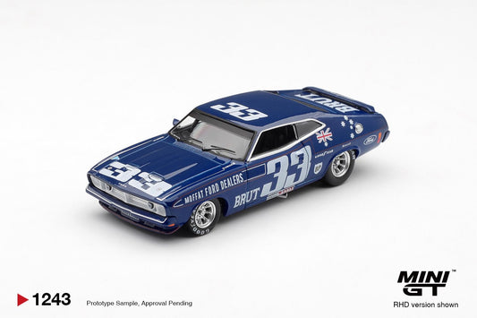 1/64  FORD XB FALCON GT NO.33 1974 BATHURST 1000 (RHD) AUSTRALIA EXCLUSIVE - Mini GT - MGT01243-R