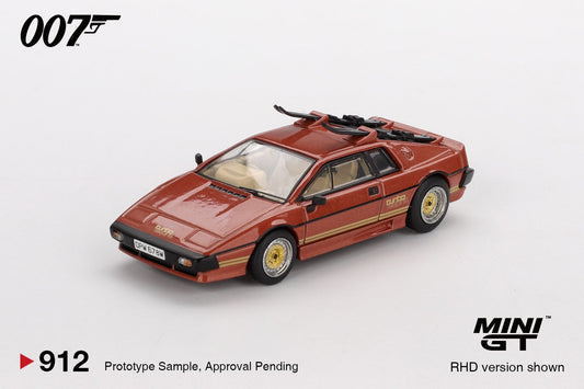 1/64 Lotus Esprit Turbo Copper Fire Metallic  "For Your Eyes Only" English Blister Packaging - MGT00912-007E
